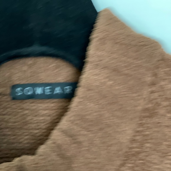 SQ Wear Men’s 1/2 Front Zip Pullover Soft Sweater Sz L - Picture 2 of 9